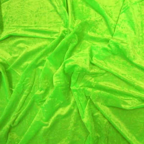 CV 1005 Flo Green Crushed Velvet
